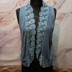 Chico's Blue Lace Vest
